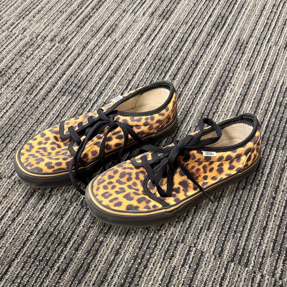 Vans Kids Wild Leopard Sneakers - Custom